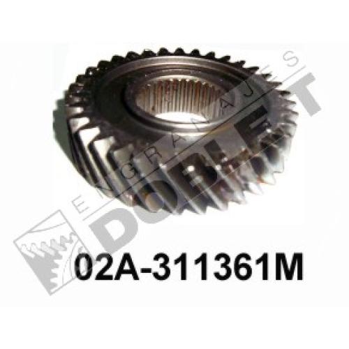 ENGRANAJE 5TA. VW POLO 1.9 33/46