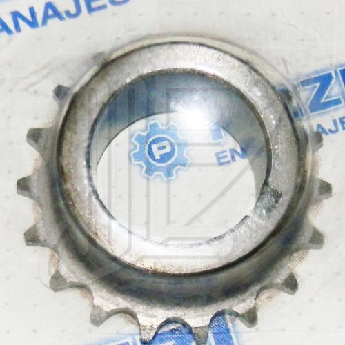 ENGRANAJE CIGÜEÑAL PEUGEOT CITROEN 1.9D XUD9 COMANDO BBA. ACEITE 18 DIENTES  EXPOYER-PIZZI