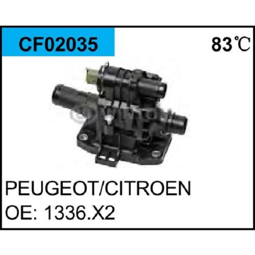 TERMOSTATO PEUGEOT CITROEN 1.6D 16V HDI 206 207 307 83 GRADOS  CF02035
