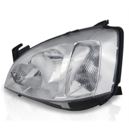 SEMIOPTICA CHEVROLET CORSA II IZQ. MONTANA 2003...2010 (H7+H1) PISCA RAYADO
