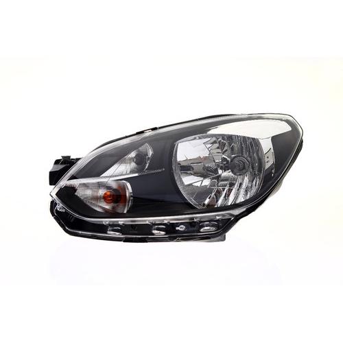 SEMIOPTICA VW IZQ. UP 2018... NEGRO ORIGINAL