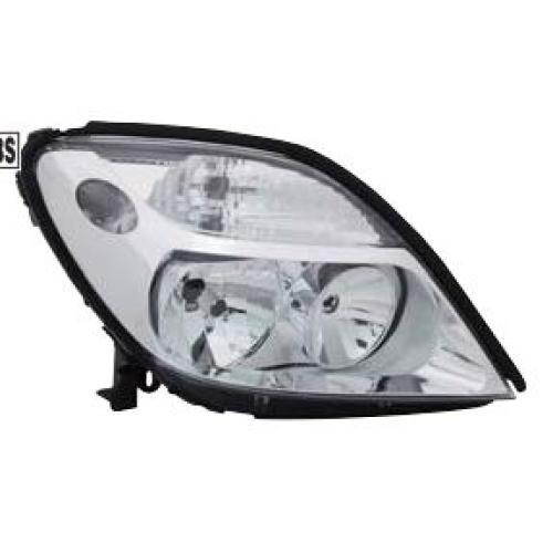 SEMIOPTICA RENAULT IZQ. SCENIC 2001....ELECTRICA  (H1+H7)  TYC 7701047604-R7004351