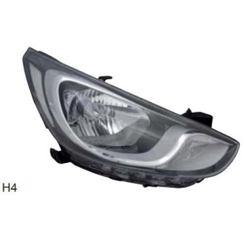 Faro delantero izquierdo