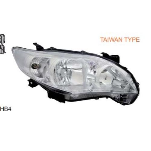 SEMIOPTICA TOYOTA DER. COROLLA 2011...  TYC  LAMP. HB3/ HB4 20C373B56B T7001251