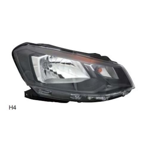 SEMIOPTICA VW IZQ. GOL GVII 2017... 2020 MOLDURA NEGRA TYC  (5U0941005D) LAMP. H4  V7003951