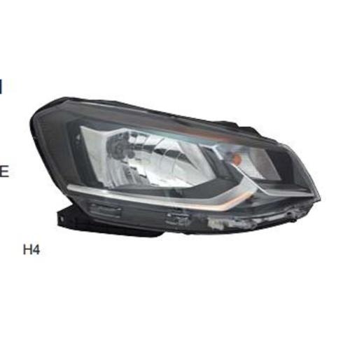SEMIOPTICA VW IZQ. GOL GVII 2017... 2020 MOLDURA GRIS TYC  (5U0941005E) LAMP. H4 V7004151
