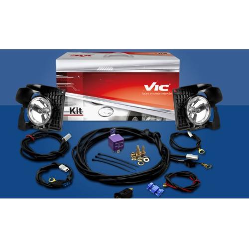 FARO CAMINERO (JGO.) FIAT PALIO NOVO 2012... C/MOLDURA DECORATIVA LAMPARA H1