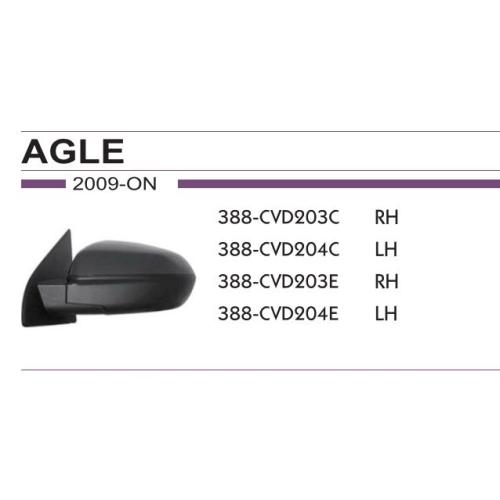 ESPEJO CHEVROLET IZQ. AGILE 2009...2015 MONTANA 2011...2020 C/CONTROL MANUAL TYC G2904751