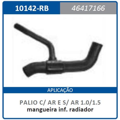 Manguera de radiador inferior