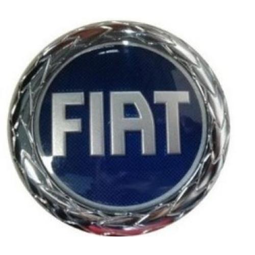 INSIGNIA CARETA FIAT UNO 2006...2012 PALIO SIENA 2004...85MM AZUL MARCON 13003-A2175. EX2778030
