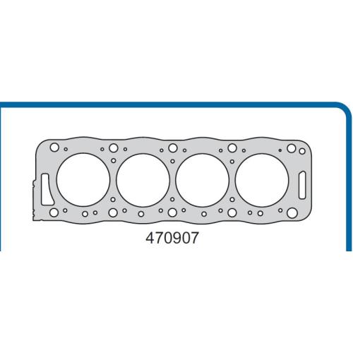 JUNTA TAPA CIL. PEUGEOT CITROEN 5M 1.7D MOTOR XUD7 205 PART. BER.  TARANTO 4709075M