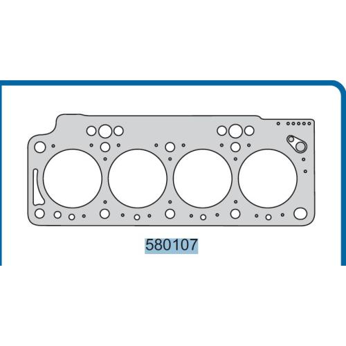JUNTA TAPA CIL. RENAULT 2M 1.9D KANGOO F8Q INY COMUN CLIO 80MM  TARANTO