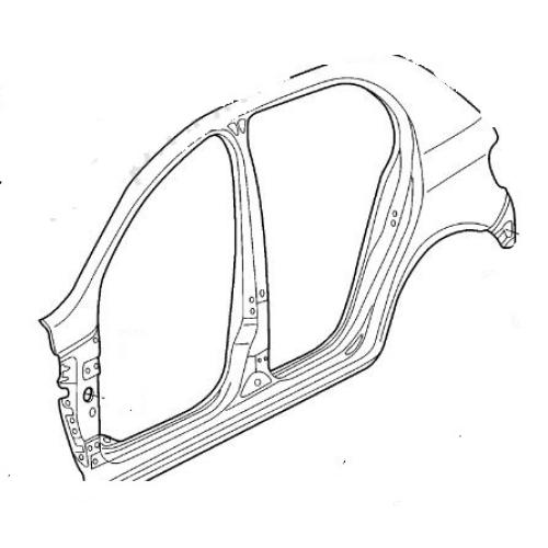 Panel lateral de carrocería