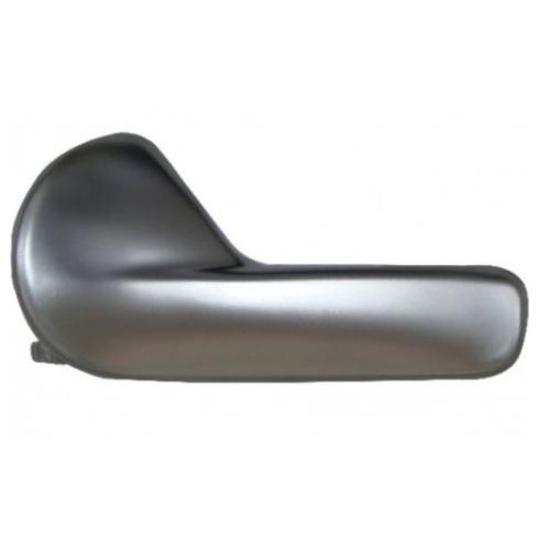 Manija de puerta interior derecha Volkswagen Gol GV, apta para puertas delanteras y traseras, color plata satinado