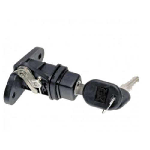 Cilindro de cerradura de tapa de baúl Fiat Uno con llave
