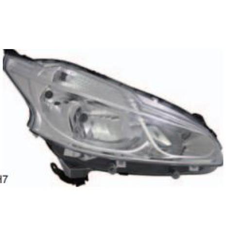 Faro delantero derecho Peugeot 208