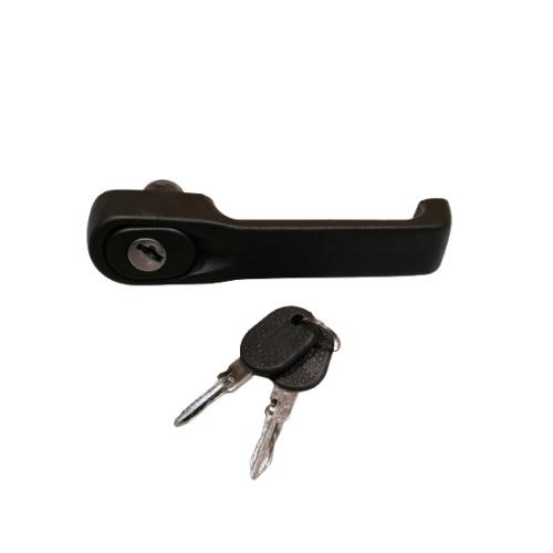 Manija de puerta exterior delantera izquierda con cerradura