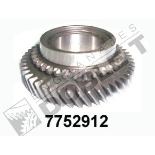 ENGRANAJE 2DA. FIAT UNO SIENA 47 DIENTES 94...2001 R. 47/21  EXPO. 1023433 - Nº NVO. 97054852 - DM 0
