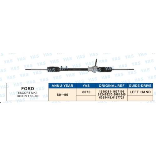 CREMALLERA MECANICA FORD ESCORT  82...91 1610381-1627109-6124882-6124883-6081649
