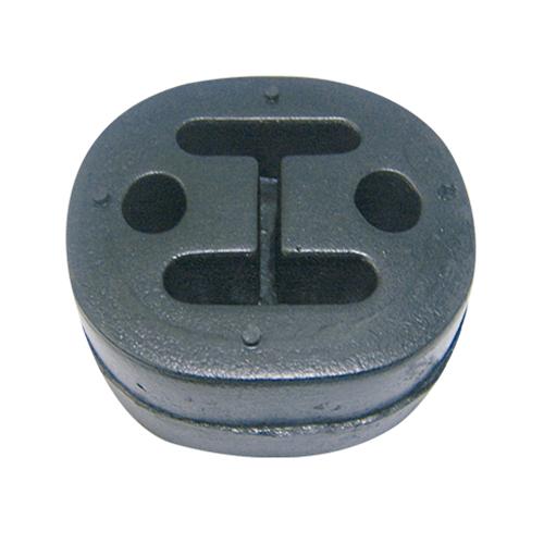 Soporte de goma para caño de escape