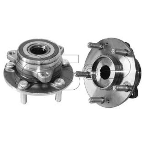 Maza de rueda delantera con rulemán y sensor ABS