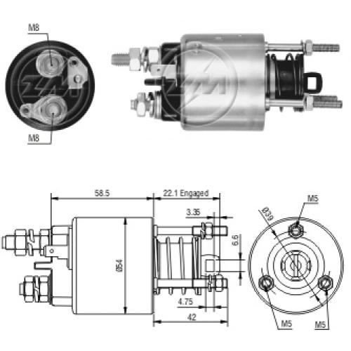 Solenoide de arranque