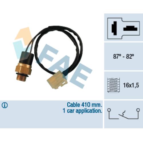 Bulbo electroventilador con cable
