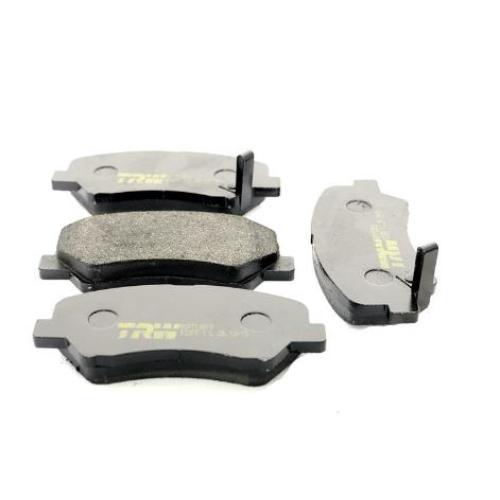 JGO. PASTILLAS FRENO HYUNDAI ACCENT 13...DEL. HB20 ELANTRA 12..KIA RIO 10...CERAT10...TRW