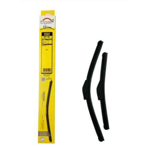 JGO. ESCOBILLAS DYNA CHEVROLET MONTANA 03...10 CLIO 99...2005 SLIM BLADE 20" 18"