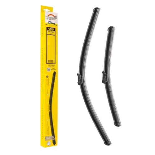 JGO. ESCOBILLAS DYNA VW UP 2014....2020  24"-16"TIPO SLIM  600/400MM
