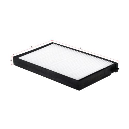 FILTRO HABITACULO HYUNDAI H1 2007...(2 MITADES  FACTURAR 1)203X119X21MM  SAKURA  - 0986AF4187