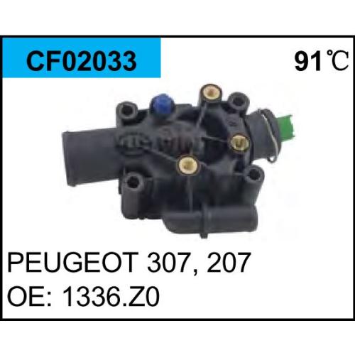 TERMOSTATO PEUGEOT CITROEN 206 207 307 C3 1.6 16 V. C /CARCAZA 1336Z0 GRAND B9 96472659890 DZBY2864