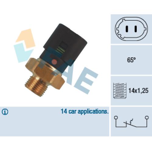 Bulbo de temperatura de motor