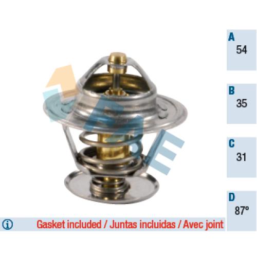 TERMOSTATO VW SURAN 1.9 SDI  FAE ESPAÑOL- QTH481K