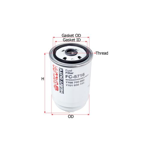 Filtro de gasoil con purgador