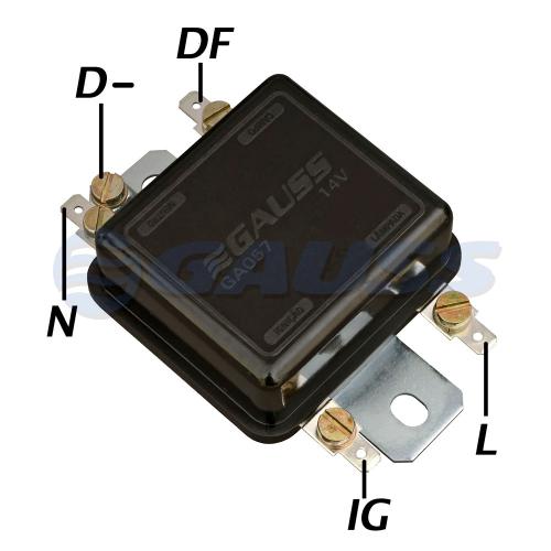 Regulador de Voltaje de Alternador para Ford Corcel y Del Rey con alternador Wapsa