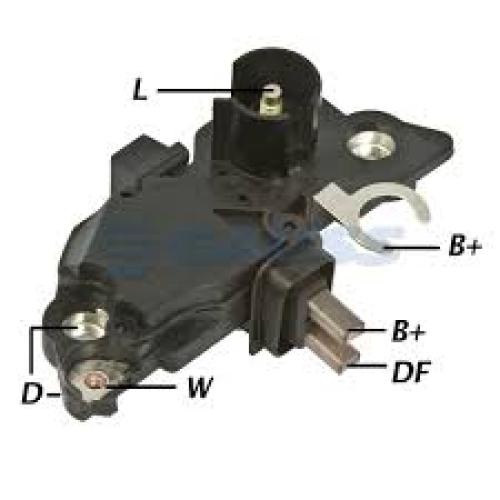 REGULADOR VOLTAJE ALT. FIAT PALIO SIENA...18 C/BOSCH  1 tornillo MARCA GAUSS