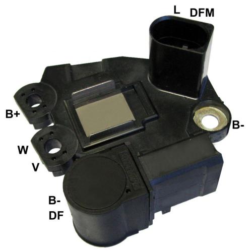 REGULADOR VOLTAJE ALT. VW GOL 09...20 SURAN 11...C/ALT. VALEO  MARCA GAUSS