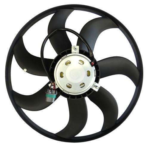 ELECTROVENTILADOR VW GOL 09...20 C/A.A. SURAN 2011... 390MM(sin porta electro) KINGNAN