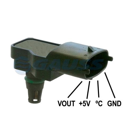 SENSOR MAP FIAT PALIO SIENA UNO 1.3 1.4 2005...2018 SIENA 1.4 FIRE TAXI GAUSS (SIMIIL 46553045)