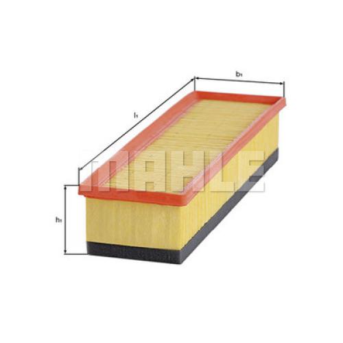 FILTRO AIRE PEUGEOT CITROEN 207 1.4 1.6 NAFTA 16V 2005...2008 307 B9 MAHLE 427X94X59-1444PT-1444PE