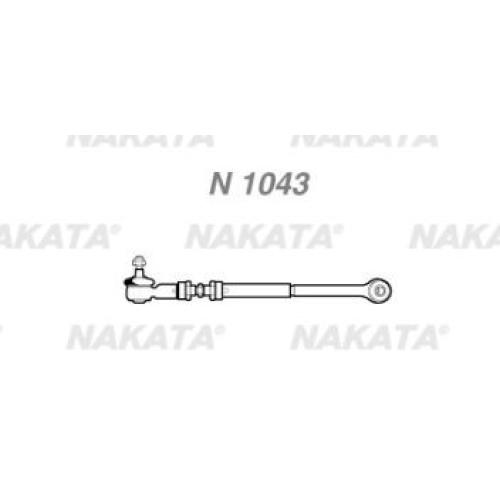BARRA DIRECCION VW DER. GOL 1000 97...99 C/DIR. HIDR. REGULABLE  NAKATA N1043