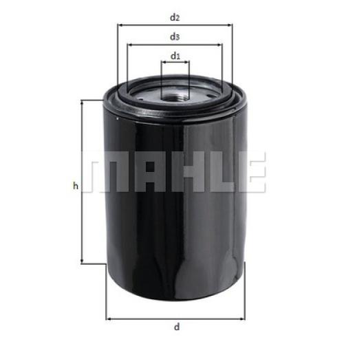 Filtro de aceite para motor Maxion 2.5 HSD