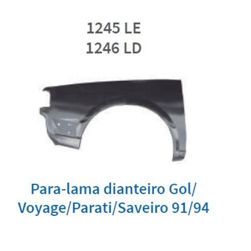 GUARDABARRO VW. GOL 1991...1994 DEL. IZQ. AMAZON PTI.SENDA 91...94 CENTAURO 99405-CARTO PR1245