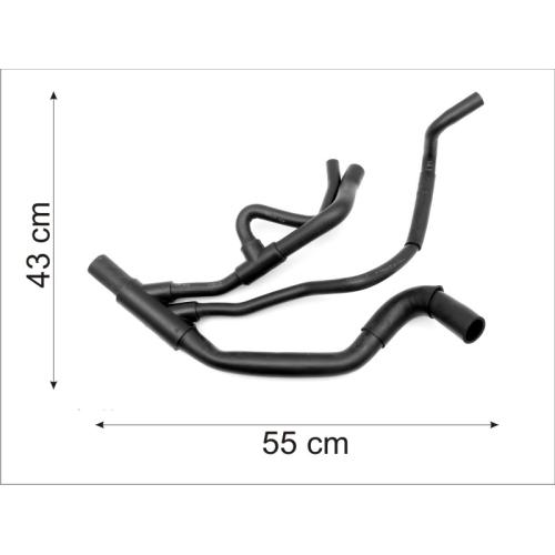 Manguera de radiador inferior para Renault Megane 1.9TD 8V F9Q con doble bifurcación