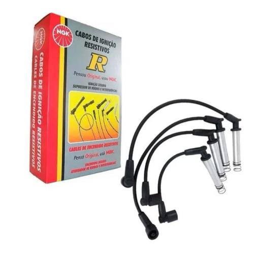JGO. CABLES BUJIA CHEVROLET ONIX PRISMA 1.0 1.4 2012... NGK (4 CABLES =)