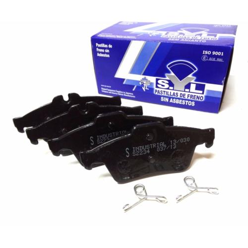 JGO. PASTILLAS FRENO FORD FOCUS 08...TRAS . PEUG. 508 11... TRAS. FIAT LINEA 123X52X16MM