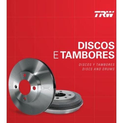 Campana de freno trasera con maza
