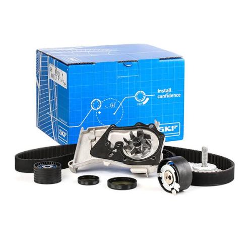 KIT DISTRIBUCION  + BOMBA RENAULT 1.6 16V K4M OROCH LOGAN SANDERO FLUENCE SYMBOL 2009..(SKF 132X27+