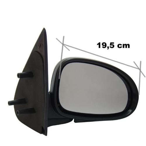 Espejo retrovisor exterior derecho manual sin control